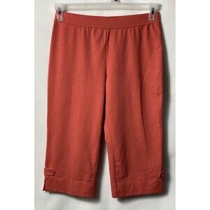 Sophisticate Petite Women Capri Size Small Pink
